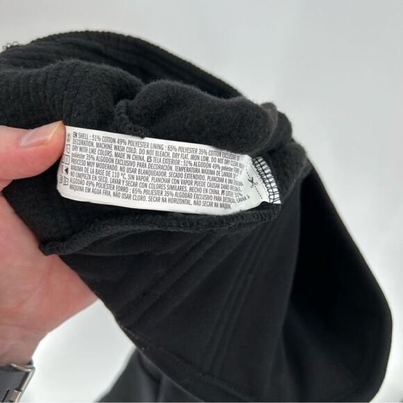 Forever 21 Embroidered "Westcoast" Corset Bottom Hoodie NWT Black Small - Picture 6 of 10